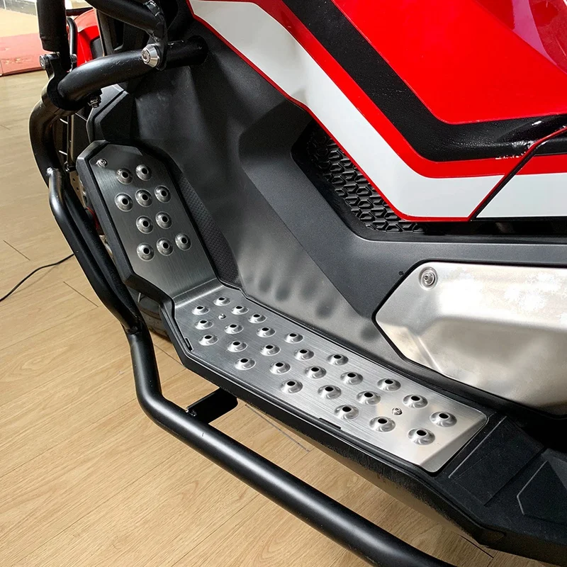 

Motorcycle Stainless Steel Footrest Pedal Foot Pad Accessories for Honda XADV 750 X-ADV 750 2017 18 19