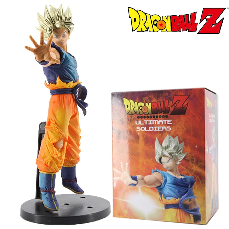 

26CM Anime Dragon Ball Son Goku PVC Action Figure Toys Super Saiyan BOS Special Edition Doll Collection Statue Model Best Gift