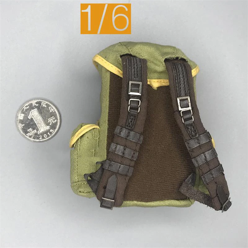 

New Arrival 1/6 Scale Backpack Double Side Bag For Usual 12 Inch Soldier Figures Collection For Sale