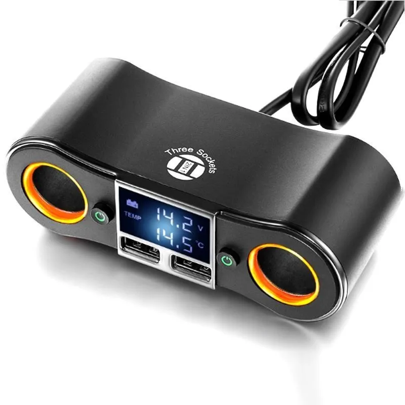 Автомобильное зарядное устройство NB02 с двумя USB-портами 80 Вт 5 В мА | Автомобили и