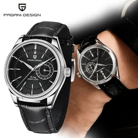 pagani design 2022 new mens watches casual sports 200m waterproof watch vh65 movement leather strap quartz watch reloj hombre