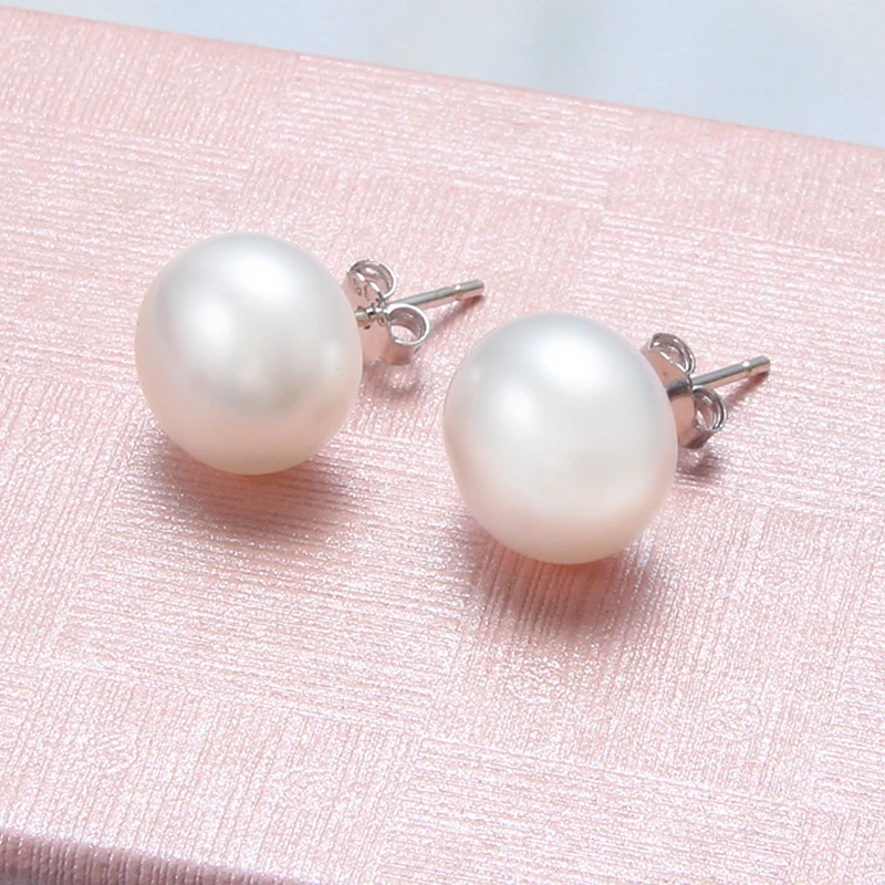 Женские серьги из серебра 925 пробы с пресноводным жемчугом | Украшения и