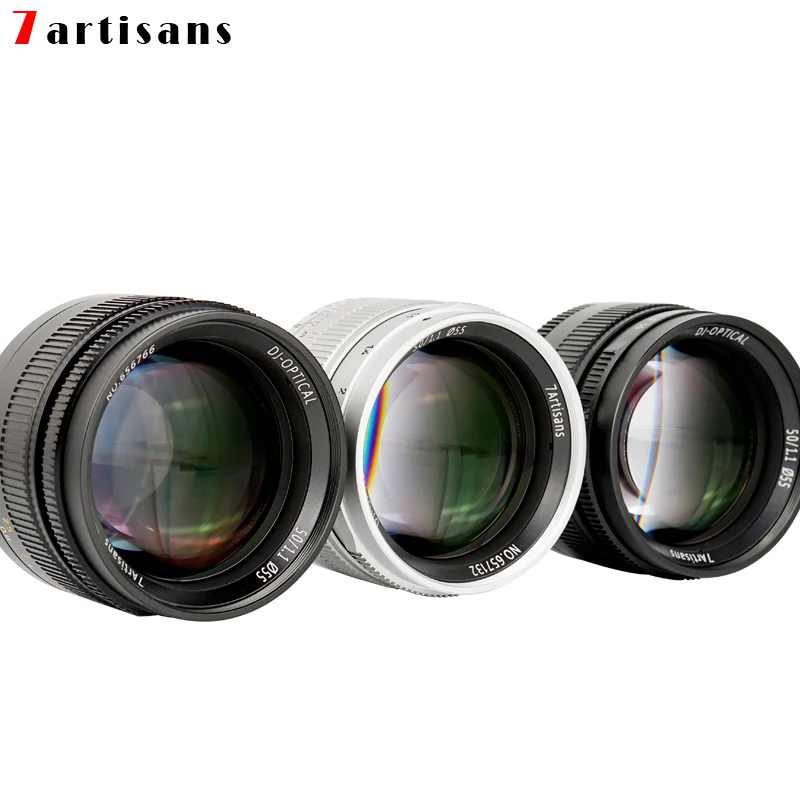 7artisans 50 мм F1.1 полный кадр объектив с широкой диафрагмой для Leica M LM крепление