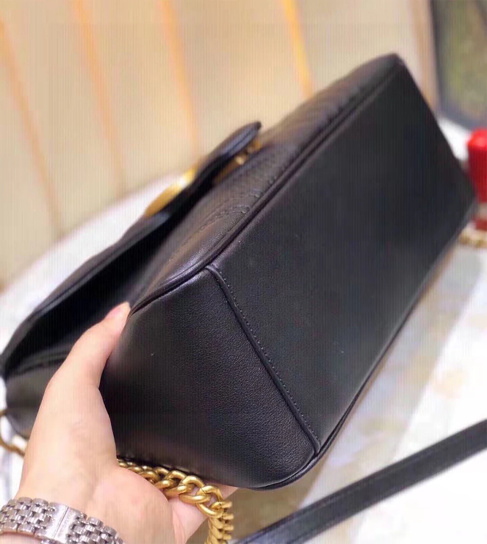 

Designer brand 100% genuine leather cowhide wear-resistant, durable, trendy and fashionable hand-held, diagonal handbag size 25C