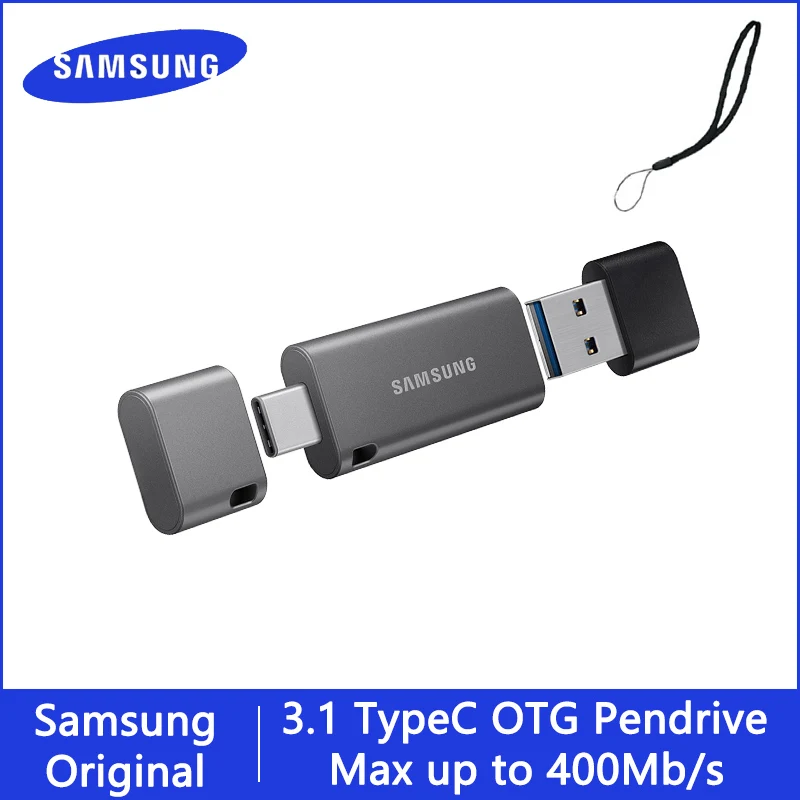 USB флеш-накопитель SAMSUNG Type C OTG флешка 64 ГБ 128 32 256 с 3 1 переносной накопитель для ПК |