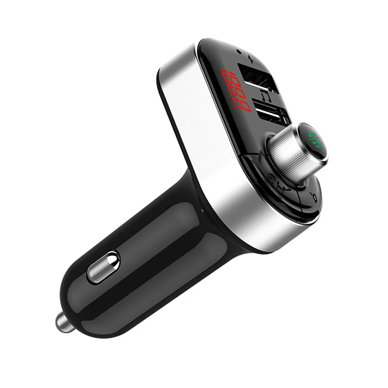 Автомобильный FM передатчик Bluetooth плеер с двойным USB зарядным устройством