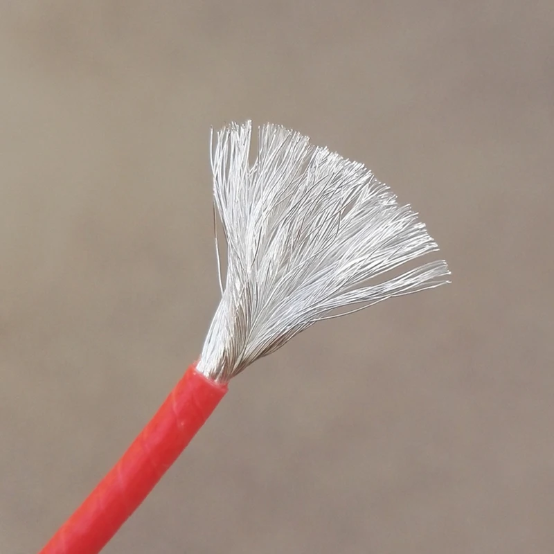 HiFi Audio DIY OCC 7N однокристальный медный посеребренный провод оптовый кабель 15AWG |