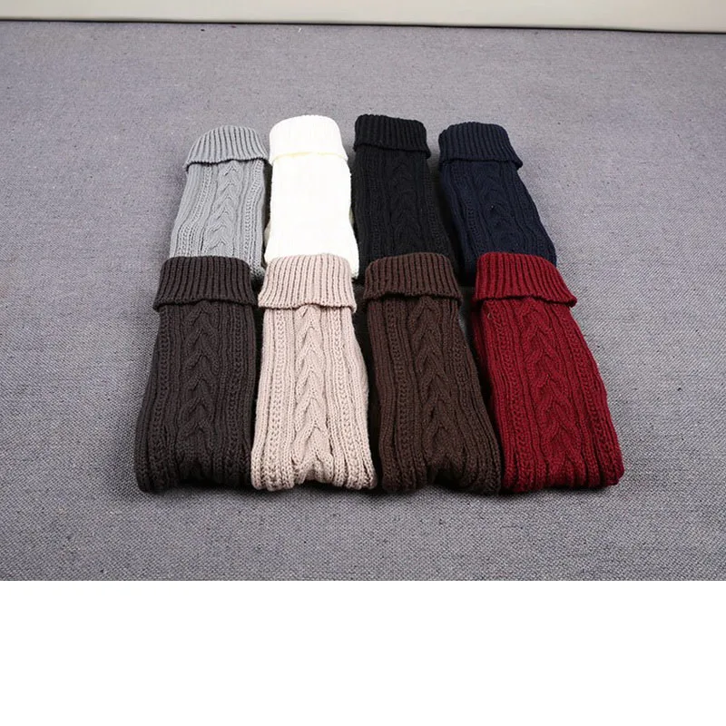 1 пара женские трикотажные гольфы до колена|leg warmer socks|boot socksknit boot socks |