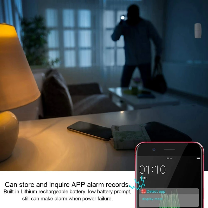 AMS Smart WiFi домашняя система охранной сигнализации 433 МГц Беспроводная