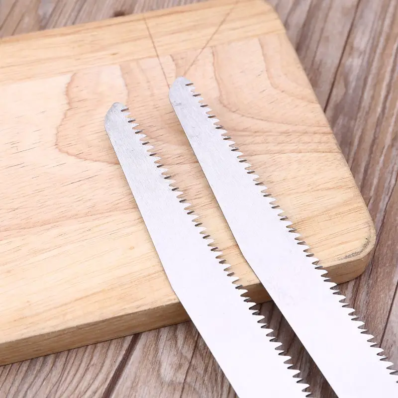 

2pcs S1122C Stainless Steel Reciprocating Saw Blade for Cutting Bone Meat Wood R9JF