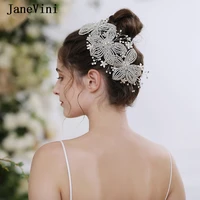janevini luxury rhinestone goldsilver bridal headpiece handmade princess headband beaded women wedding jewelry hair accessories