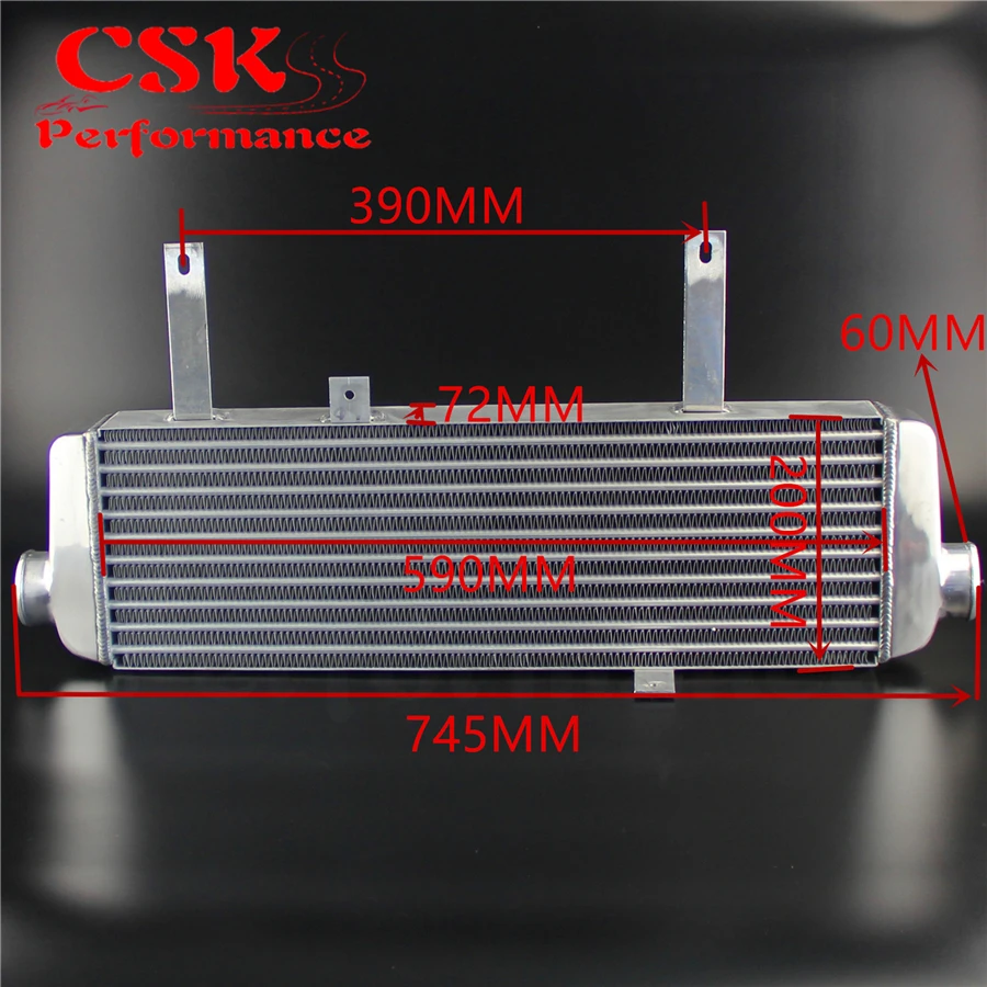 Высокая производительность настройки переднего крепления интеркулер подходит