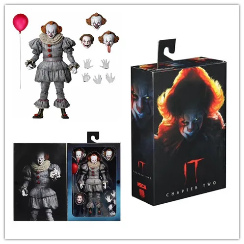 Фигурка NECA Pennywise 18 см фигурка из игры Глава Two Ultimate модель игрушка ужас подарок на