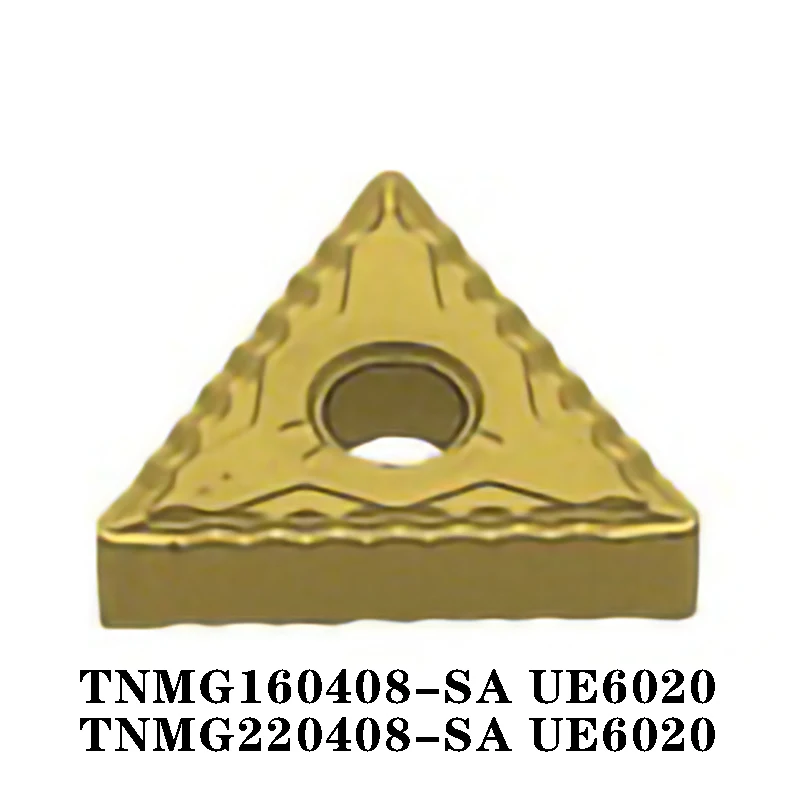

TNMG TNMG160408 SA UE6020 TNMG220408 SA 10pcs CNC lathe Insert Carbide Blade Imported From Japan SA High Efficient 100% Original