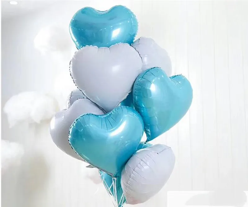 1 шт. 18 дюймов Сердце воздушные шары на День святого Валентина Любовь Свадьба