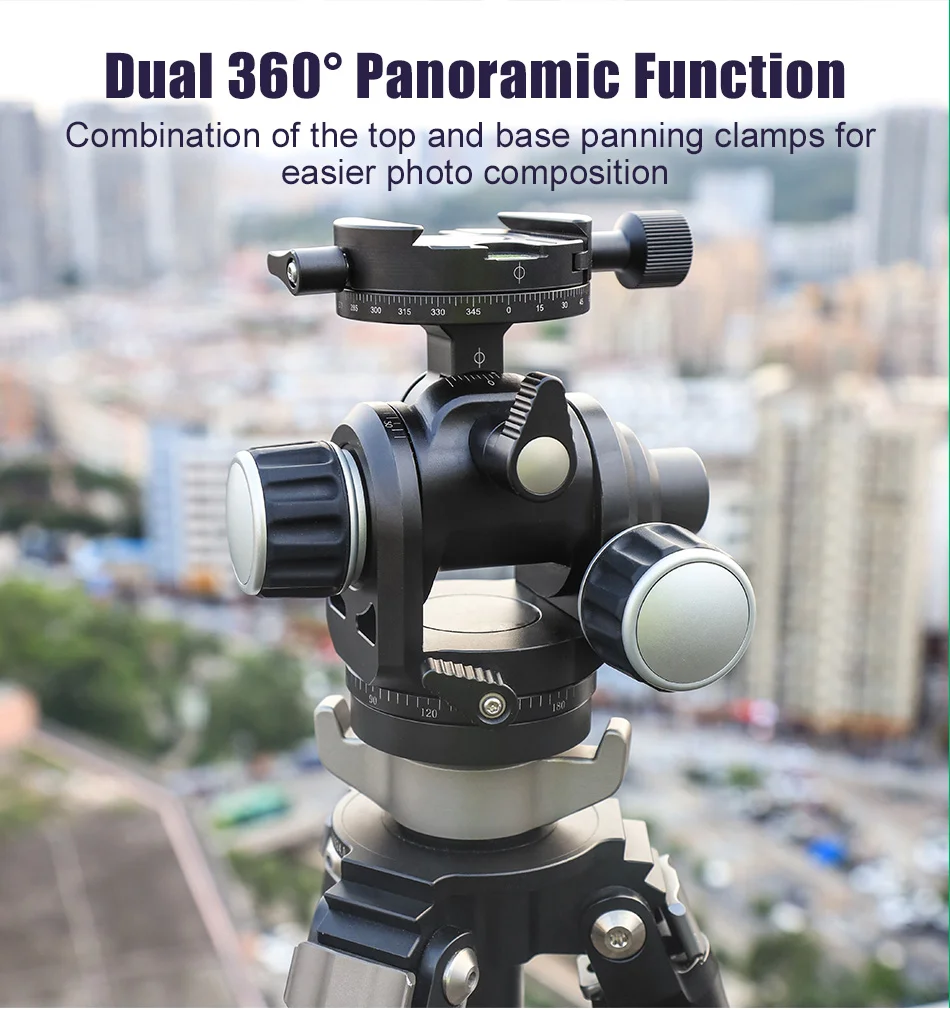 SUNWAYFOTO GH-PRO головка для Gitozo, Manfrotto, Benno штатив