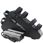 Горячая Распродажа, водонепроницаемый треугольный Аккумулятор для электровелосипеда, 52 в, 20 Ач, 1040втч + индикатор заряда батареи + 5 В, 1 А USB-порт + 30 А или