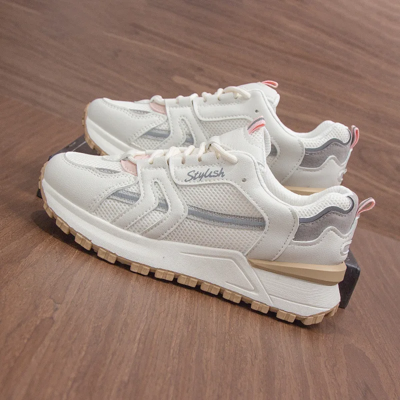 

Women's Shoes Fashionable, Breathable and Versatile Women's Comfortable Sports Shoes, Leisure Students' Breathable Sports Shoes