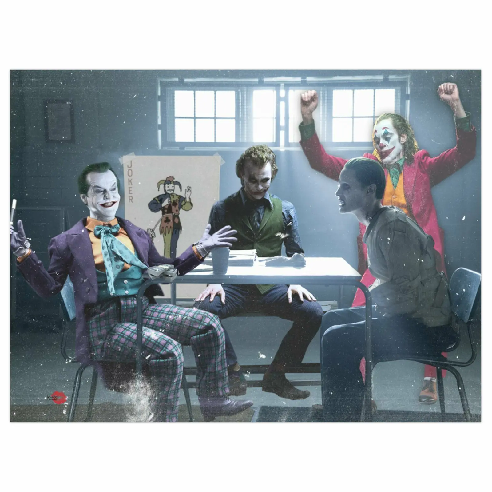 Джек Николсон хит гридер Джаред Лето Хоакин Феникс Художественная печать