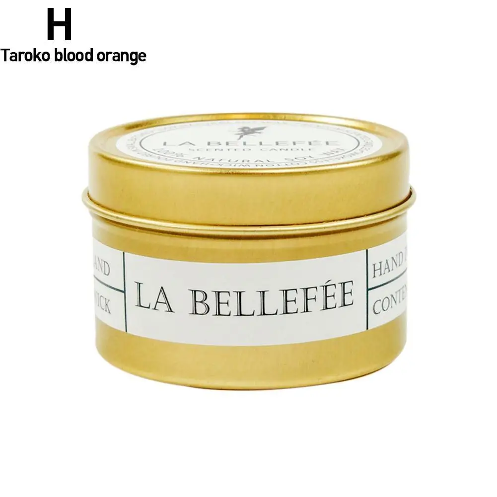 

Soy Wax Scented Tin Candle Portable Aromatherapy Candles For Travel Wedding Gift And Festival Decorations