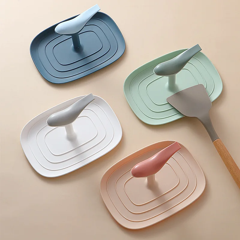 

Multi-function Spatula Rack Spoon Storage Household Chopsticks Spatula Racks Holder Kitchen Stand Containers Plastic Lid Holder