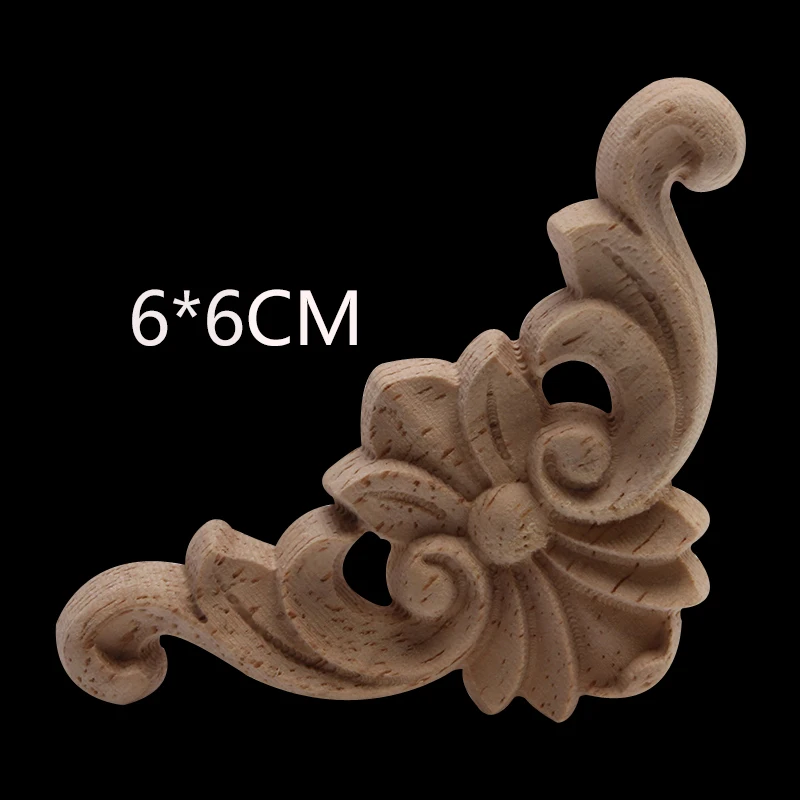 Деревянная аппликация Onlay деревянная наклейка современное декоративное