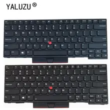 YALUZU US Backlit English keyboard for Lenovo Thinkpad E480 E485 L480 L380 T490 E490 E495 L490 T495 yoga L390 T480S P43S 01YP360