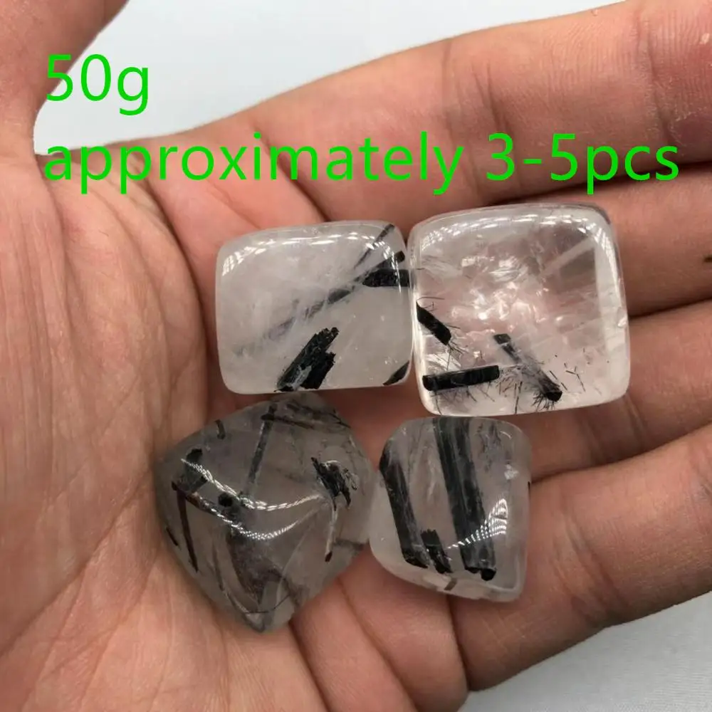 50g Натуральный черный турмалин 50 г чакра целебные кристаллы и камни лечебные домашний декор - Цвет: 50g
