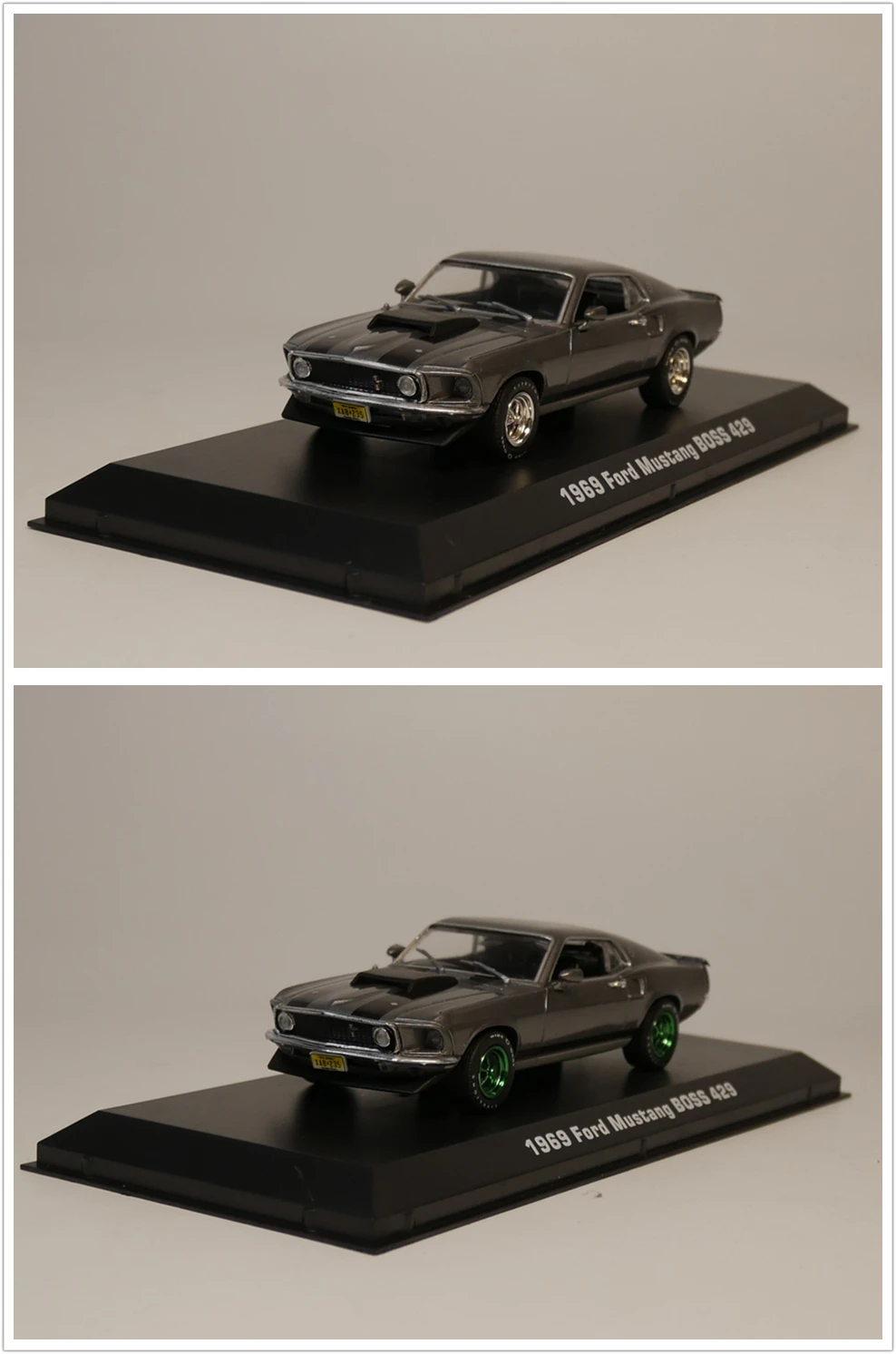 Зеленый свет 1:43 Джон Вик 1969 Ford Mustang BOSS 429 литой модельный автомобиль| |