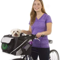 pet bicycle carrier bag puppy dog cat small animal travel bike seat for hiking cycling basket accessories dog carrier dog bag