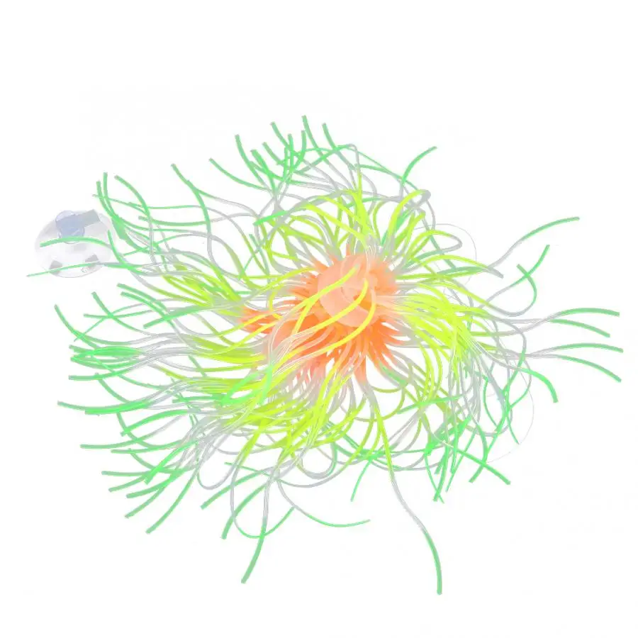 Аквариумный аквариум ландшафтное украшение силиконовая имитация мягкого тела