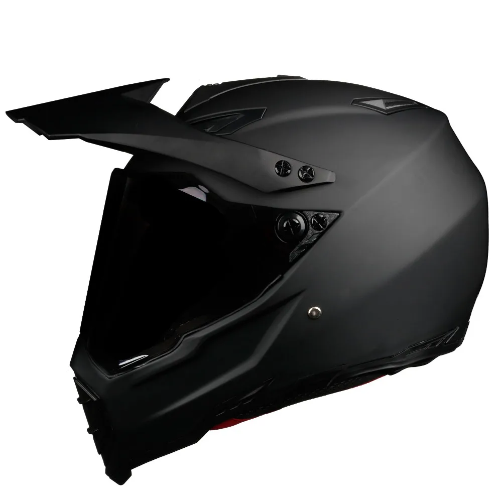 Mate черный двойной спортивный бездорожье мото rcycle шлем Dirt Bike ATV D.O.T Сертифицированный(M, синий) Полное Лицо casco для moto Sport
