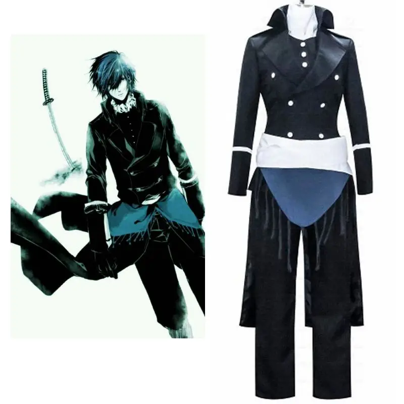 Аниме High Q унисекс косплей Hakuouki Shinsengumi Kitan saito hajime униформа костюмы