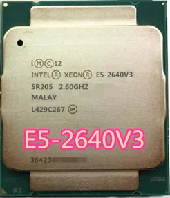 Intel E5 2640V3 SR205 2 60 GHz 8 Cores 20M LGA2011 3 2640 V3 процессор free sh|Процессоры| |