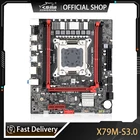 Материнская плата X79M-S 3,0, LGA 2011 слот USB3.0 SATA3.0 M.2 NVME, поддержка Xeon E5 V1  V2, процессор DDR3, ECC RAM, X79, десктопная материнская плата