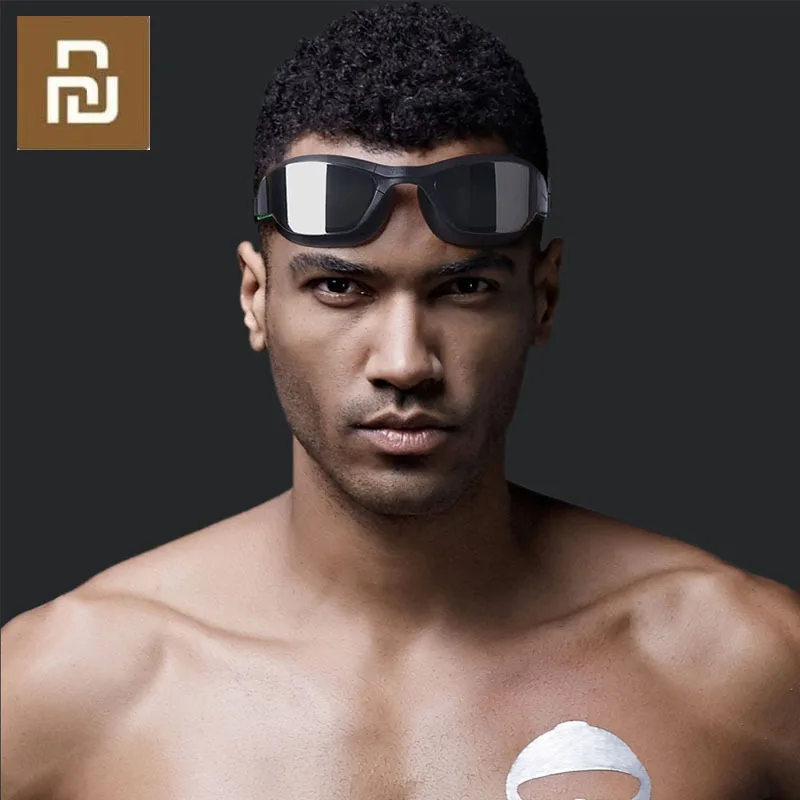 Youpin TOSWIM Классическая тренировочная большая рамка плавательные очки Анти туман HD