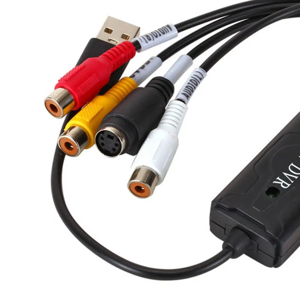 

USB2.0 Converter Convert Analog Video To Digital Audio Video Record Capture Card quality adapter