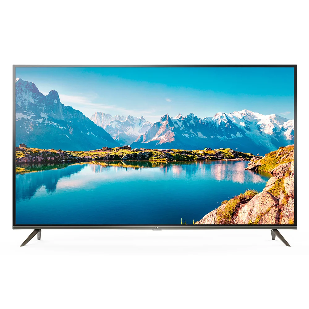 Телевизор LED TCL 65" L65P8US стальной Ultra HD 60Hz DVB-T2 DVB-C DVB-S2 USB WiFi Smart TV RUS | Электроника