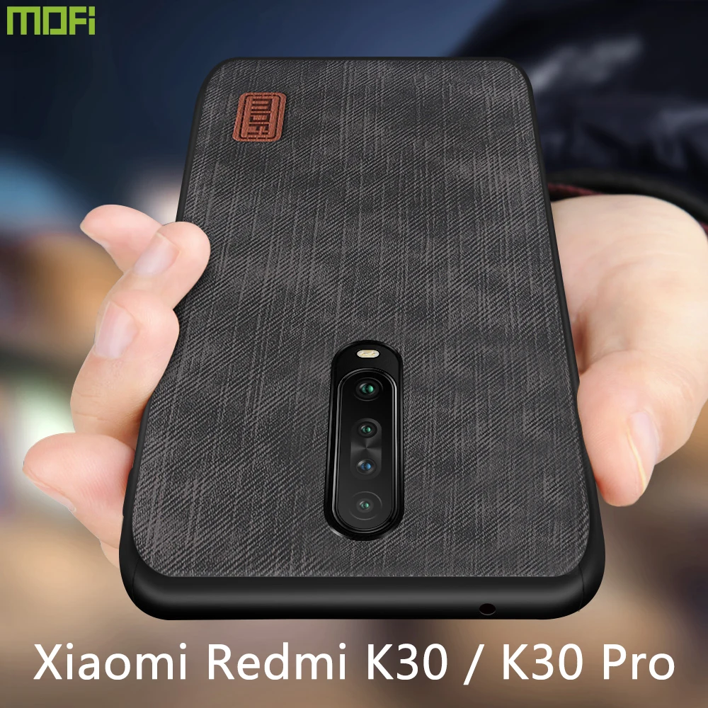 Чехол Mofi для Xiaomi Redmi K30 Pro чехол k30 pro силиконовый ударопрочный джинсов из ПУ кожи и