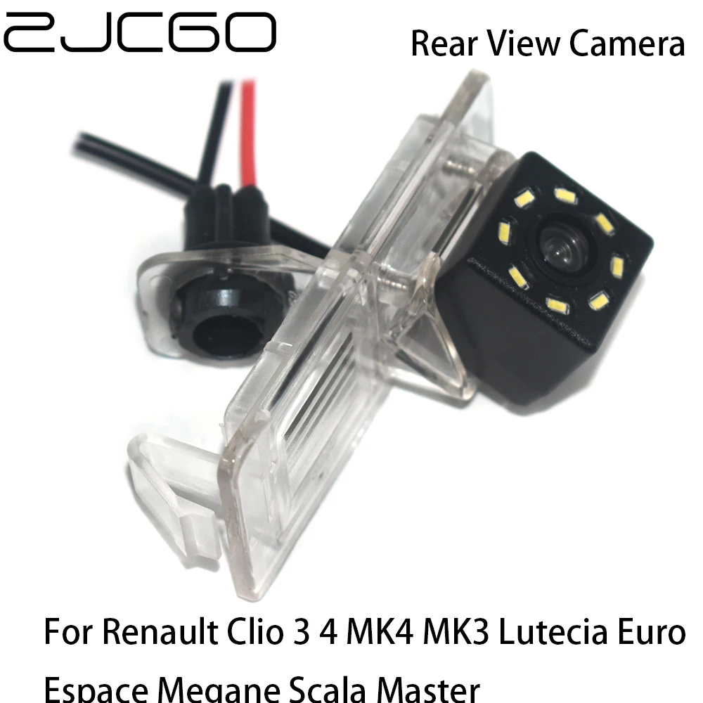 ZJCGO HD CCD Автомобильная камера заднего вида парковочная для Renault Clio 3 4 MK4 MK3 Lutecia евро