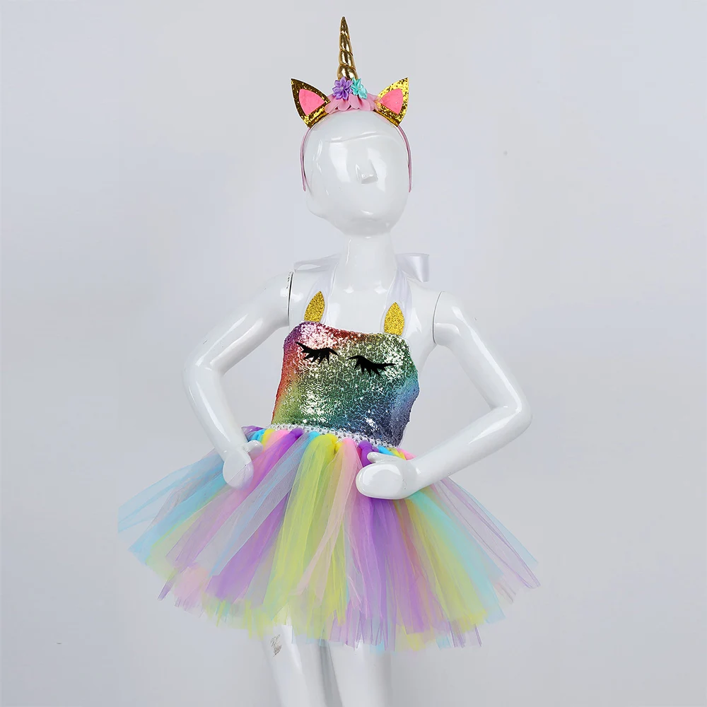 Балетное платье-пачка для девочек детское платье принцессы с блестками