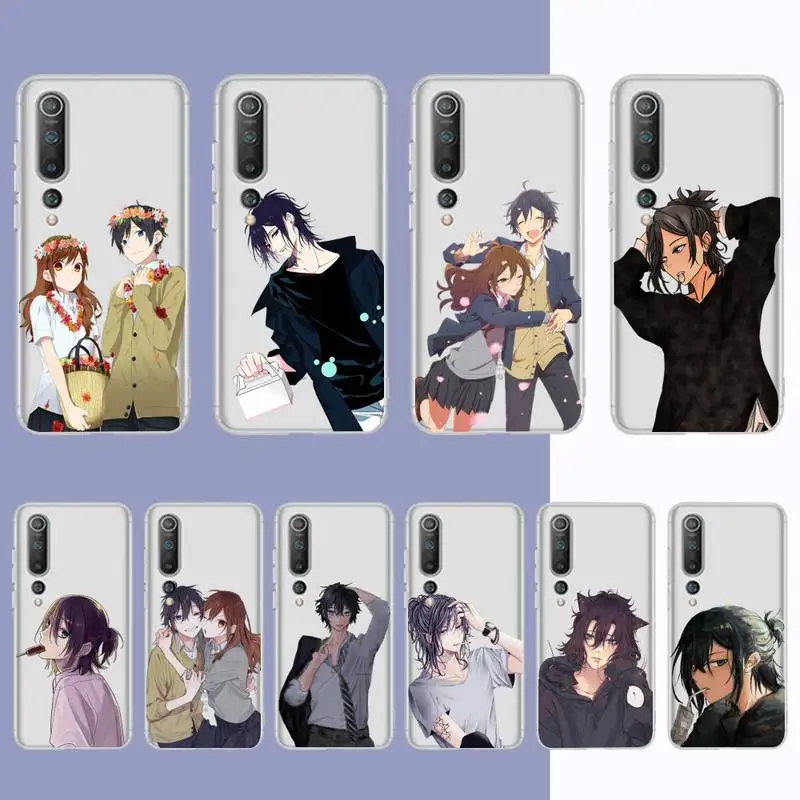 

Yinuoda Miyamura Izumi Horimiya Phone Case For Redmi Note 5 7 8 9 10 A K20 pro max lite for Xiaomi 10pro 10T