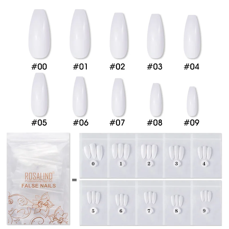 

120PCS Wearing Nail Bag Pointed Nail Finished Fake Nail Patch Nail Sticker Nail Art Sheets Nail Patch False Nails Nail Art & Too