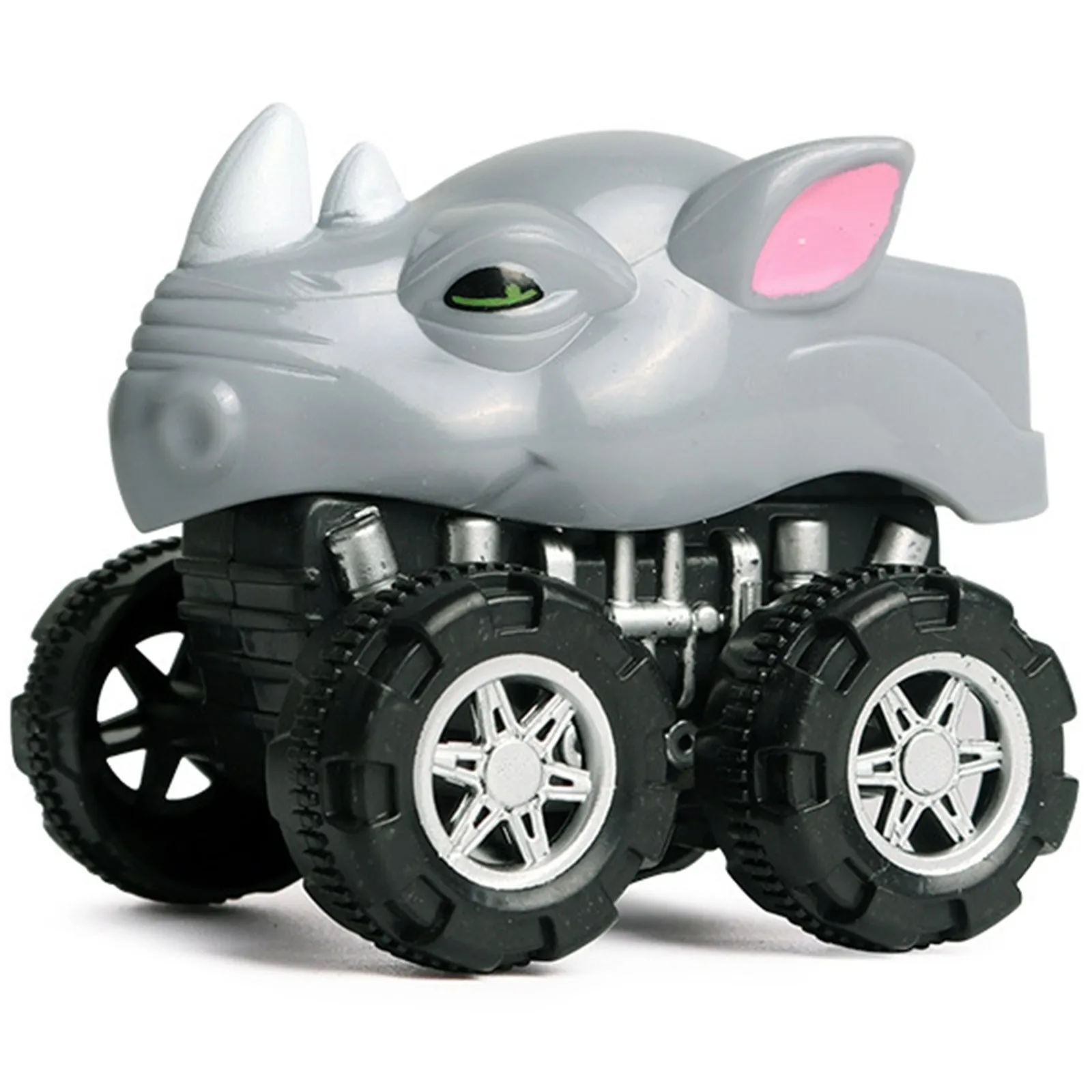 Игрушечный автомобиль-животное автомобиль с большими колесами четырехколесный