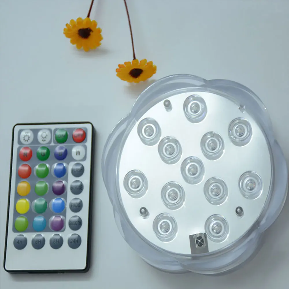 Водонепроницаемая погружная светодиодсветодиодный лампа меняющая цвет съемная