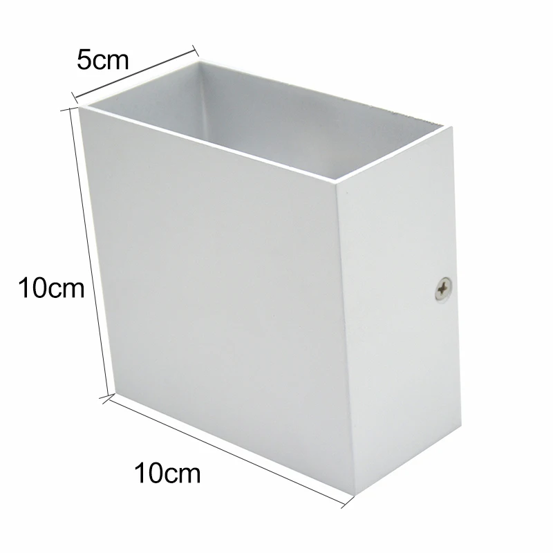 20 шт./лот приглушаемый 6 Вт черный цвет теплый белый лампа Светодиодная