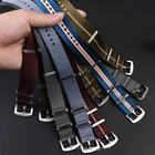Ремешок нейлоновый для Tudor Seiko, регулируемый спортивный зулу нейлоновый браслет для наручных часов, 20 мм 22 мм