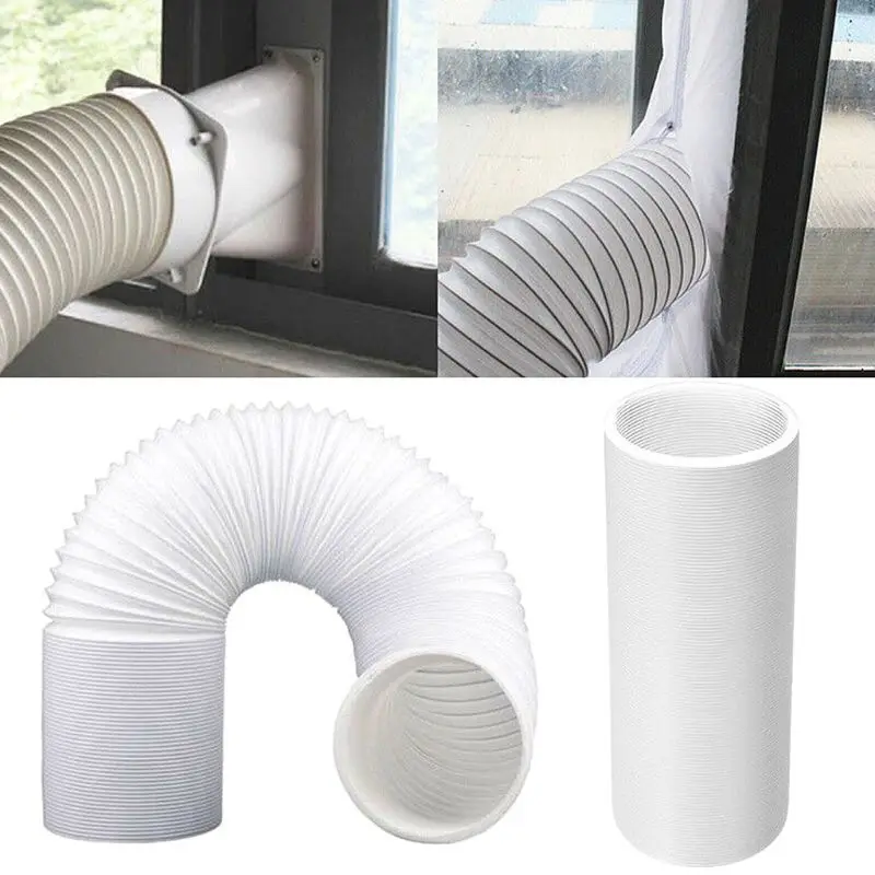 Universal Mobile Air Conditioning Exhaust Pipe Venting Duct Hose Extension Kit SimpleM Portable Air Conditioner Hose 