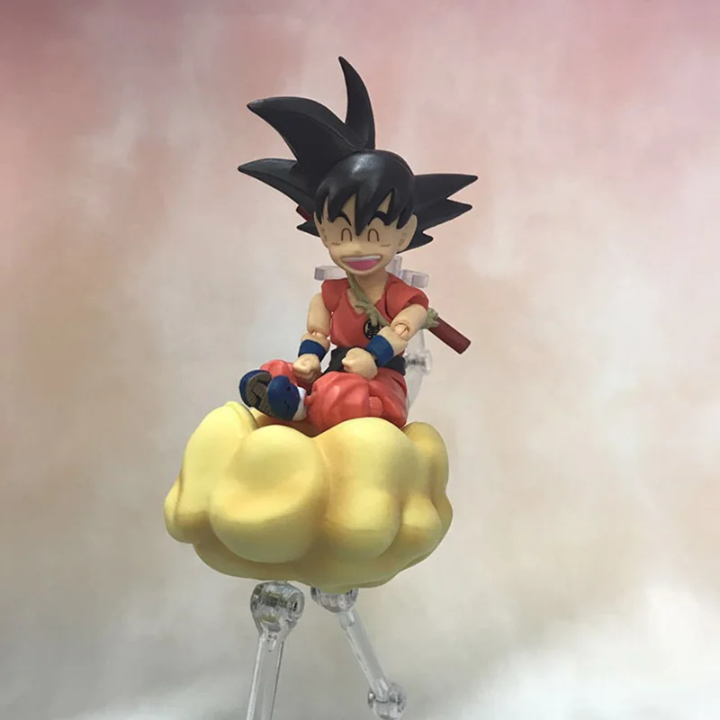 Экшн-фигурка Dragon Ball SHF из ПВХ сальто на облаке подвижная игрушка-модель детства