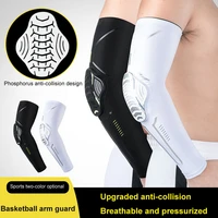 loogdeel1pcs gym sport basketball elbow protector shooting anti collision arm sleeve warmer breathable elbow pad support safety